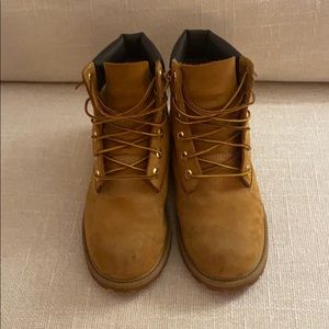 Timberland boots.